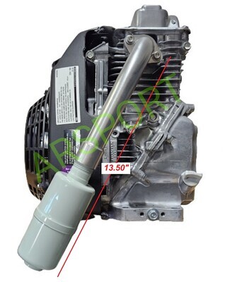 Honda GC160 / Honda GC190 Exhaust Muffler.