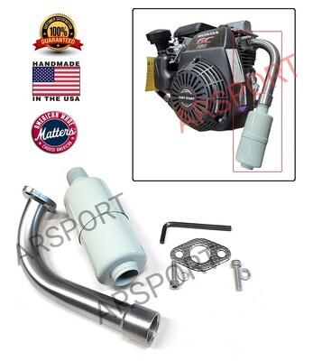 Honda GC160 / Honda GC190 Exhaust Muffler.