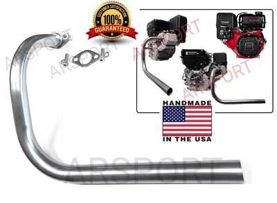 Exhaust Header pipe for Predator Max 459cc 1.25&quot; OD