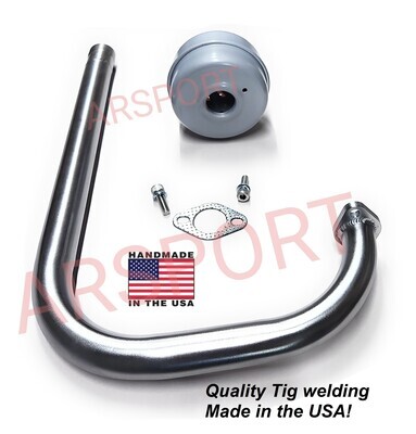Exhaust Muffler Pipe Compatible With Predator Max 459 Surface Drive Motor Mud Motors River Boats