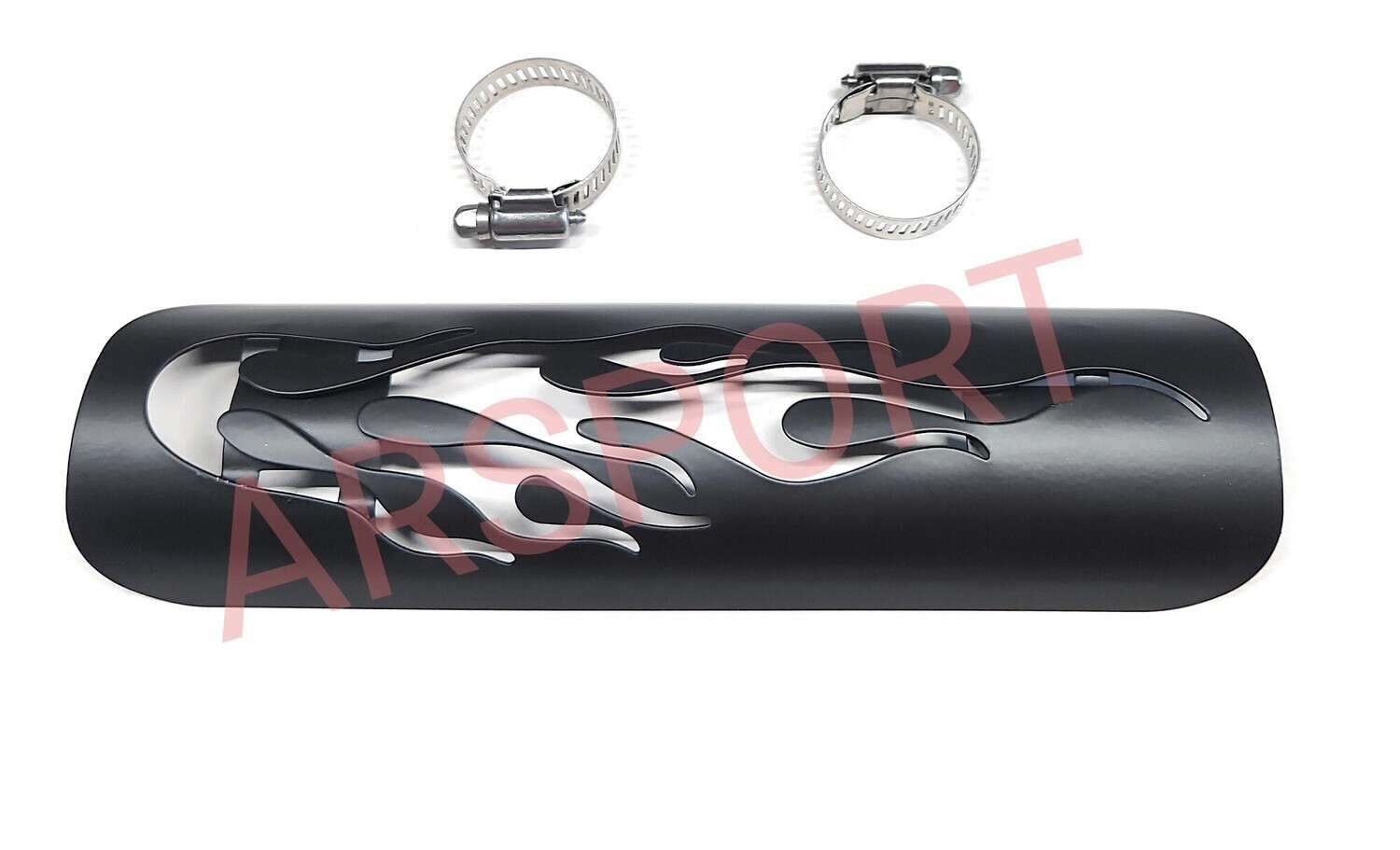 Heat Shield Cover Protector For minibikes &amp; go kart, for aftermarket exhaust.