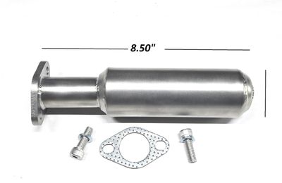 Straight to the engine head Stainless steel 304 Muffler Spark arrestor inside, for Predator 301, 420, Predator 670, Honda GX240, GX270, GX390