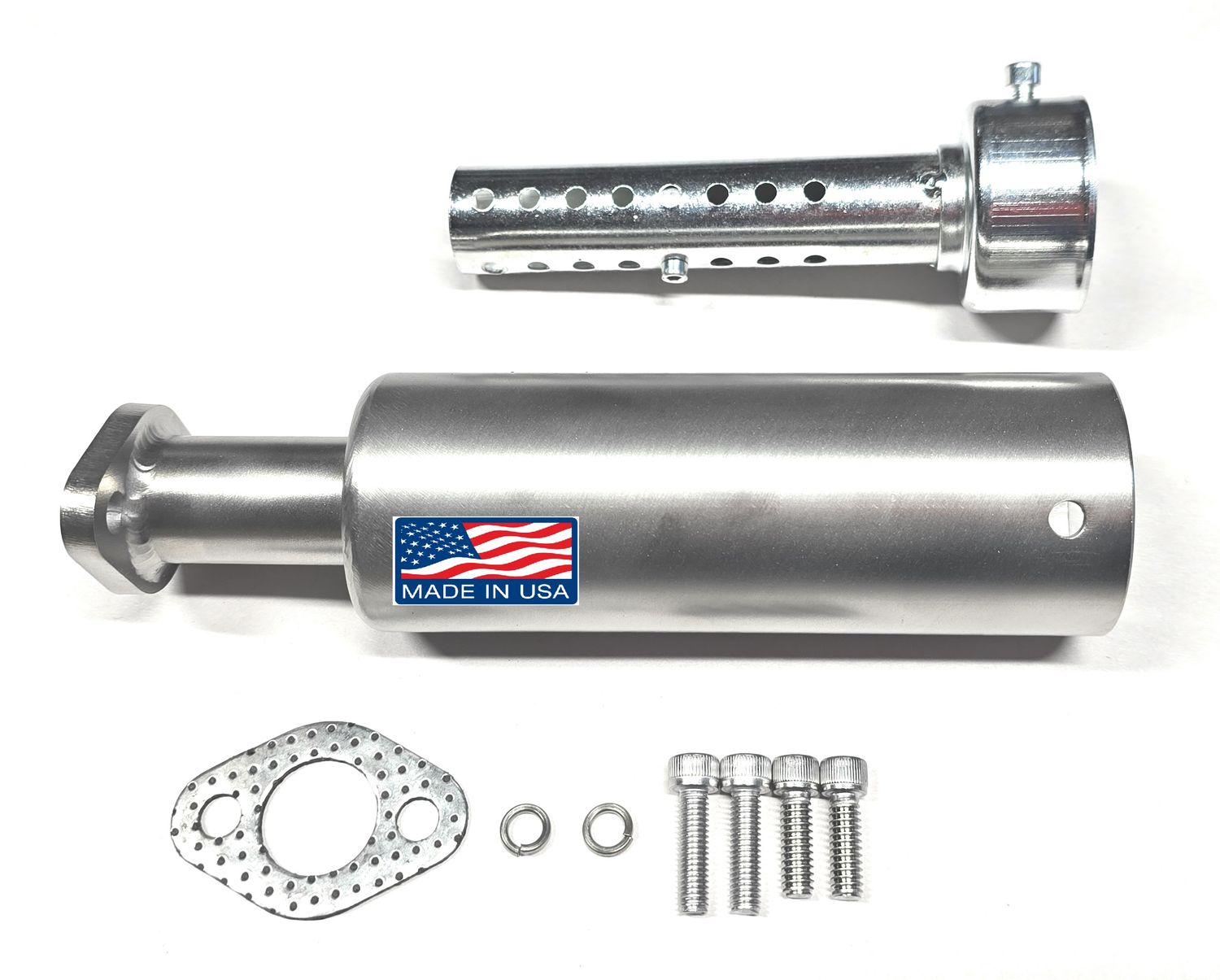 304 stainless steel Muffler For some Briggs &amp; Stratton / Tecumseh engines (check photos)