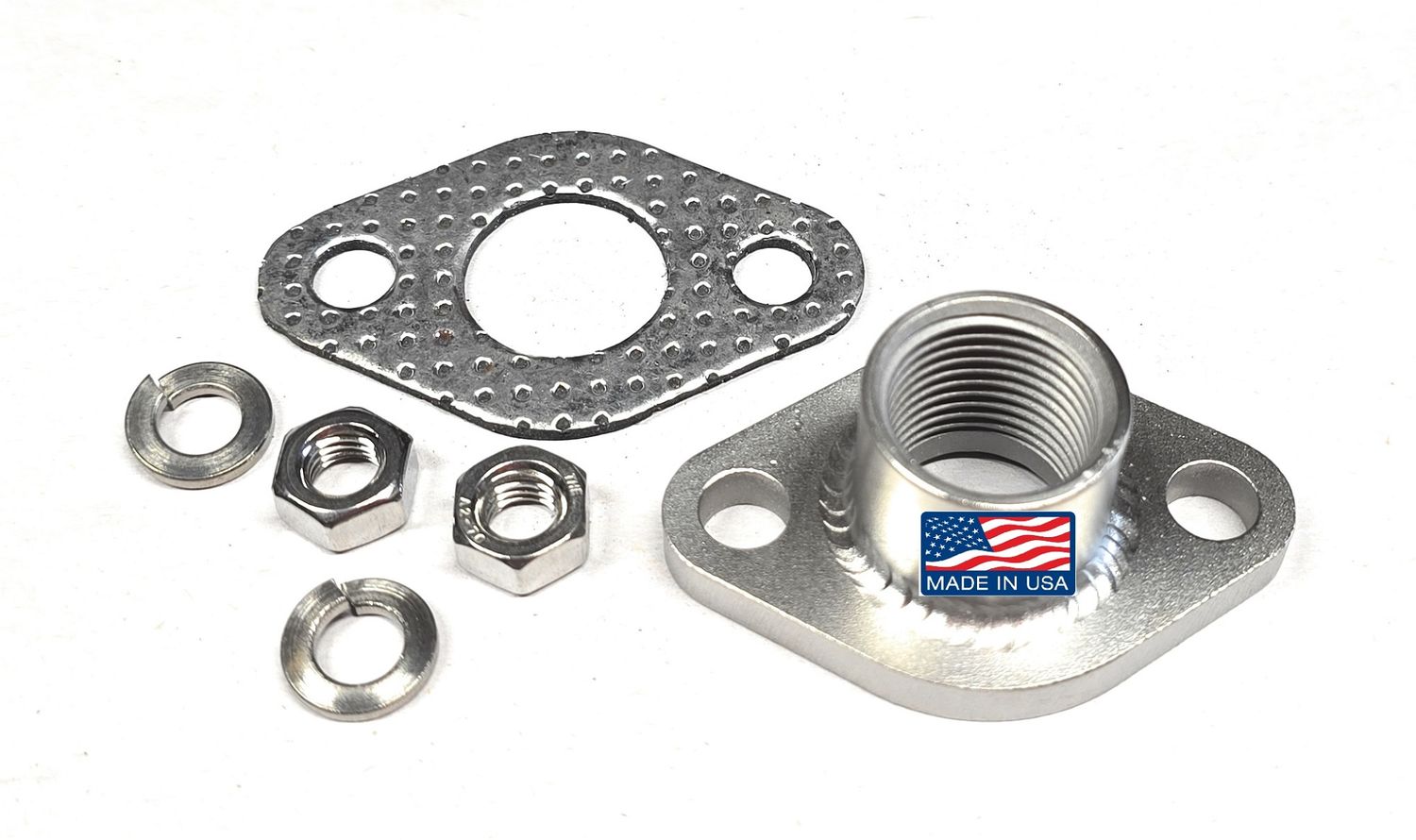 Female 1/2 NPT Stainless 304 Exhaust adapter for some 3hp Engines