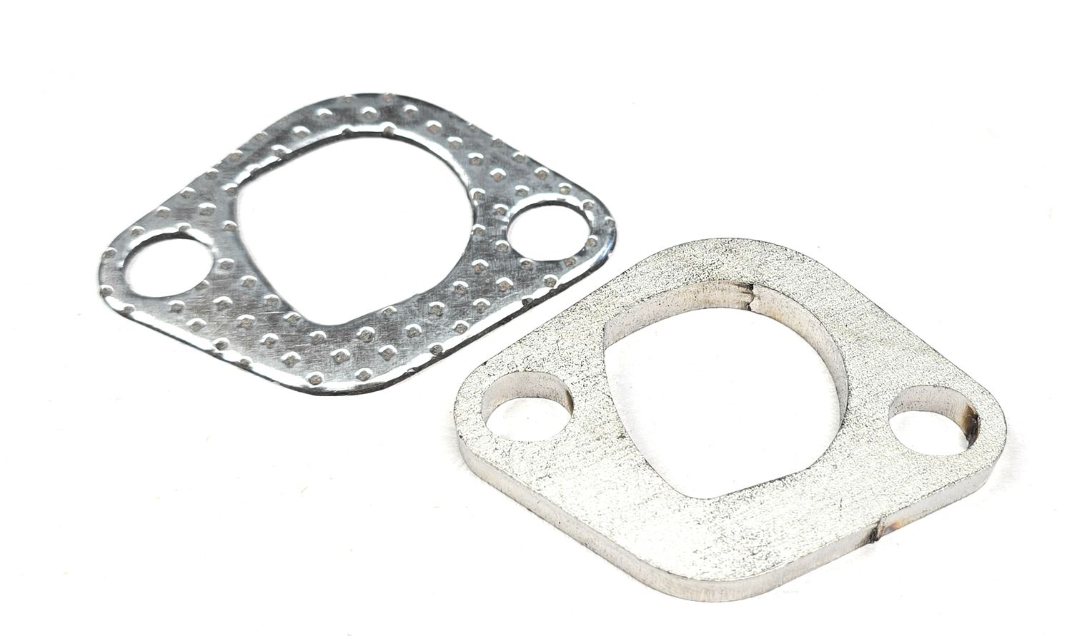 Stainless Steel D Exhaust Flange for: Predator 212cc hemi or Non hemi, Predator 224, GX160, GX200, 198cc Engine Clones.