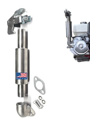 Rain cap Exhaust Muffler Stainless steel 304 for: Predator 301, 420. Honda GX 240, 270, 390.