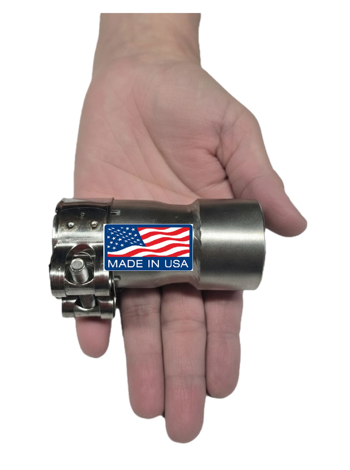 304 Stainless Steel Tube Adapter – 1.25” OD Slip-On to 1” NPT Female Thread – Exhaust &amp; Plumbing Connector for Go-Karts, Minibikes, Golf Carts, and Generators