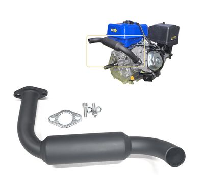 Surface Drive Exhaust Muffler ONLY for old Duromax DH420, DUCAR ENGINES