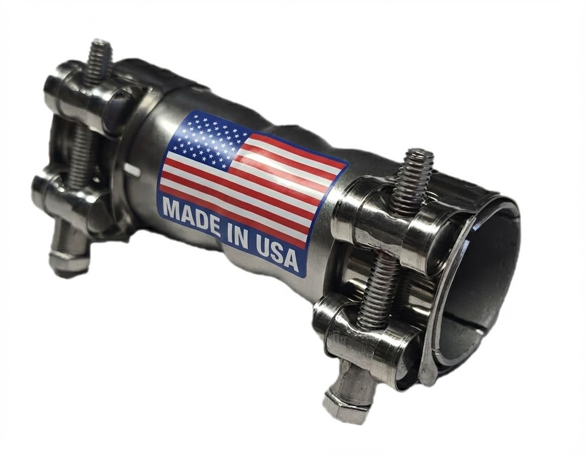 Heavy-Duty 1.25" OD Stainless Steel Adapter Coupler – TIG Welded, Made in USA 🇺🇸🔥