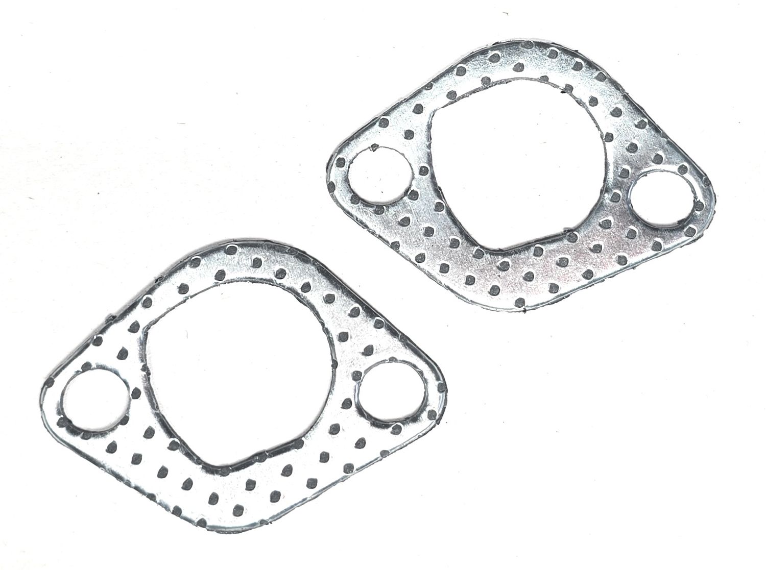High-Quality 1.6mm Metal Exhaust Gaskets (Set of 2) – Perfect Fit for Predator 212/224, GX160, GX200 &amp; Compatible Honda Clone Engines 🔩🔥