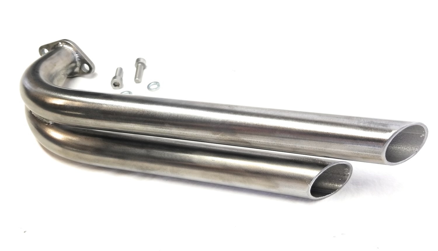 Dual Header Exhaust Pipe for Mini bikes &amp; Go Kart, Predator 301cc &amp; 420cc, GX Hondas