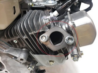 Exhaust Flange for: Honda GX160, Honda GX200, GoKart &amp; mini bikes...