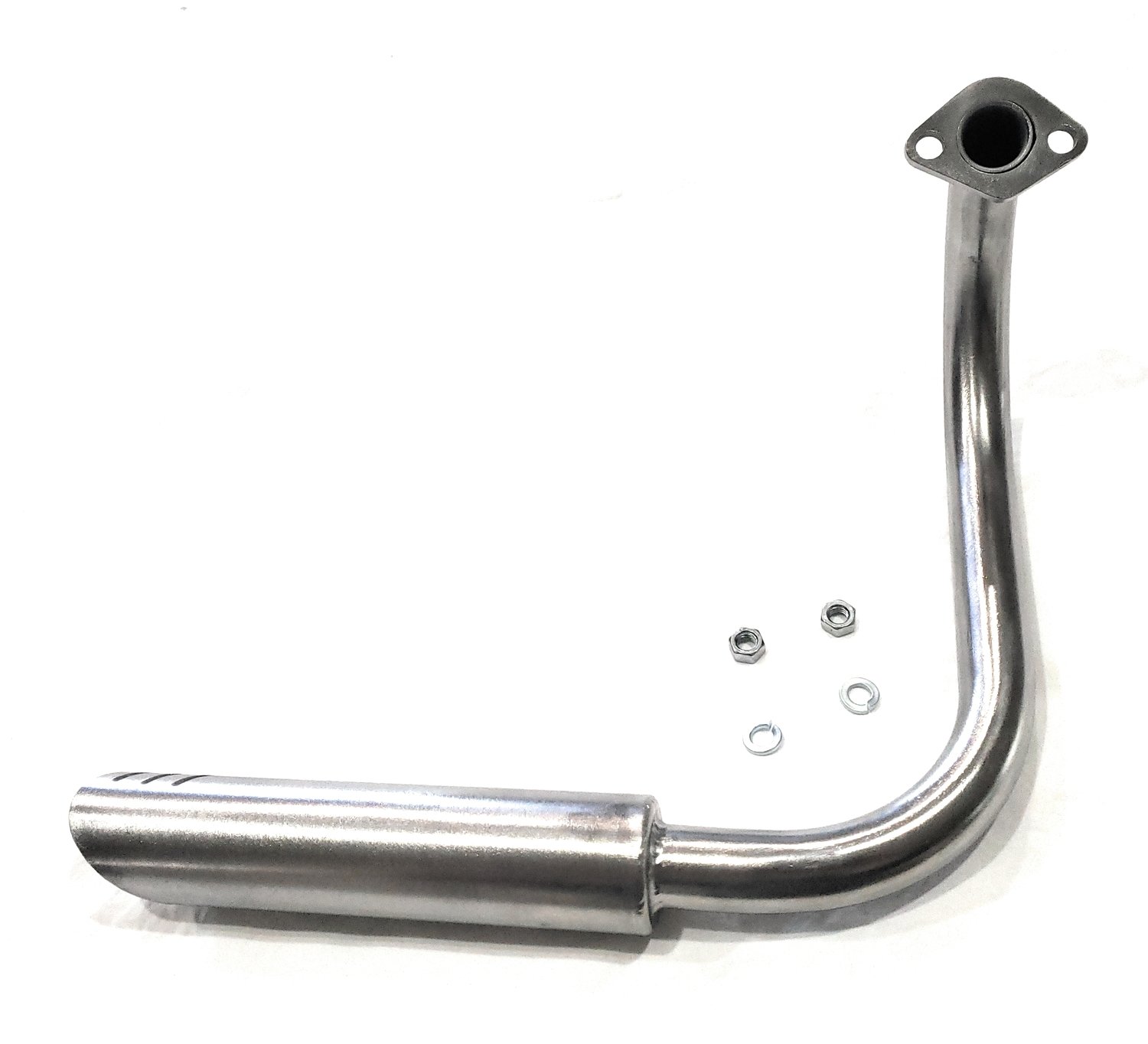 EXHAUST PIPE FOR Predator 212cc, Honda GX160, GX200. Go Kart & mini