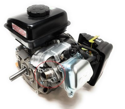 Predator 79cc 3HP 3/4&quot; SS Male Thread Pipe with Exhaust Flange.