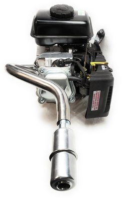 Center Rear Exhaust With Muffler for: Predator 3HP 79cc from harbor freight tool