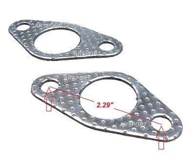 2 Pack Robin 20A-35201-03 Muffler Gasket Fits EX17 EX21 EX27 277-35201-13