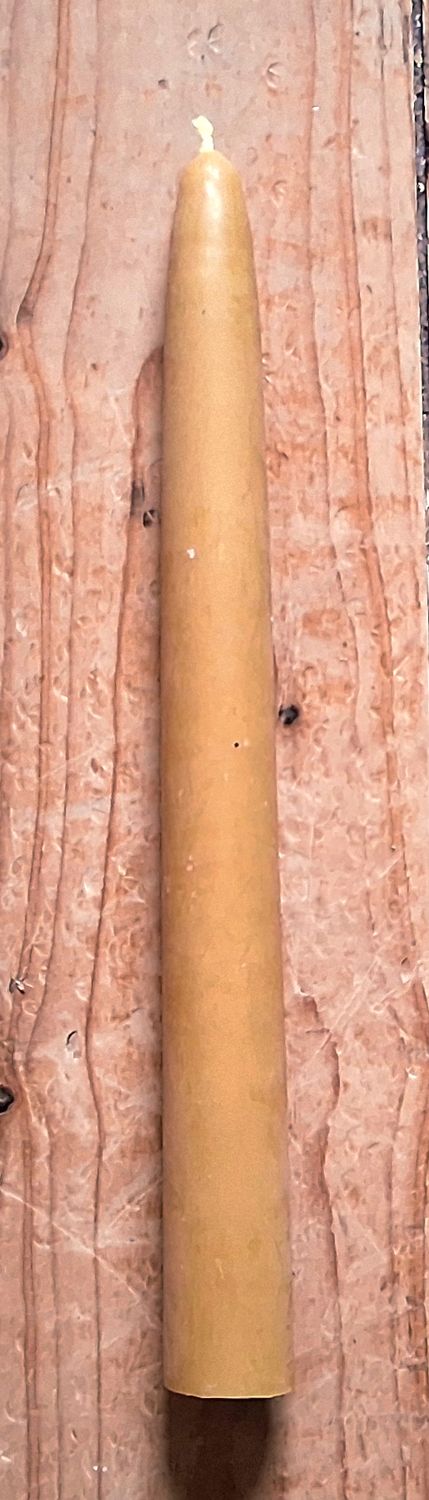 Bienenwachs-Adventskerze