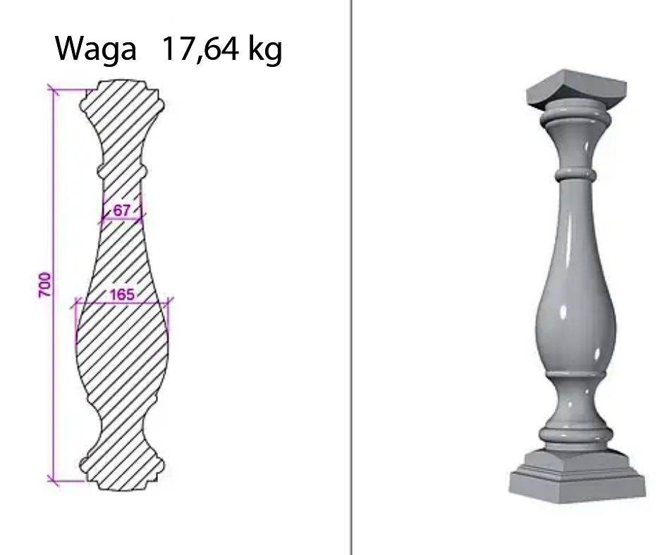 Tralka"Asymetryczna"(duża)