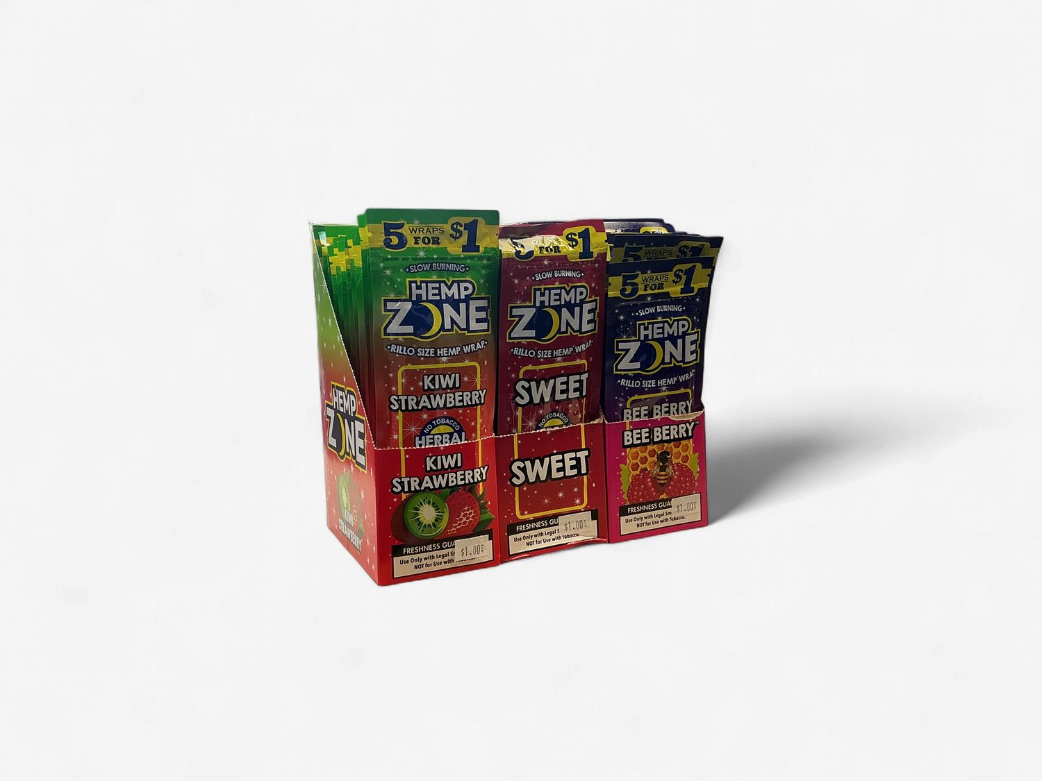 Hemp Zone 5pk for $1