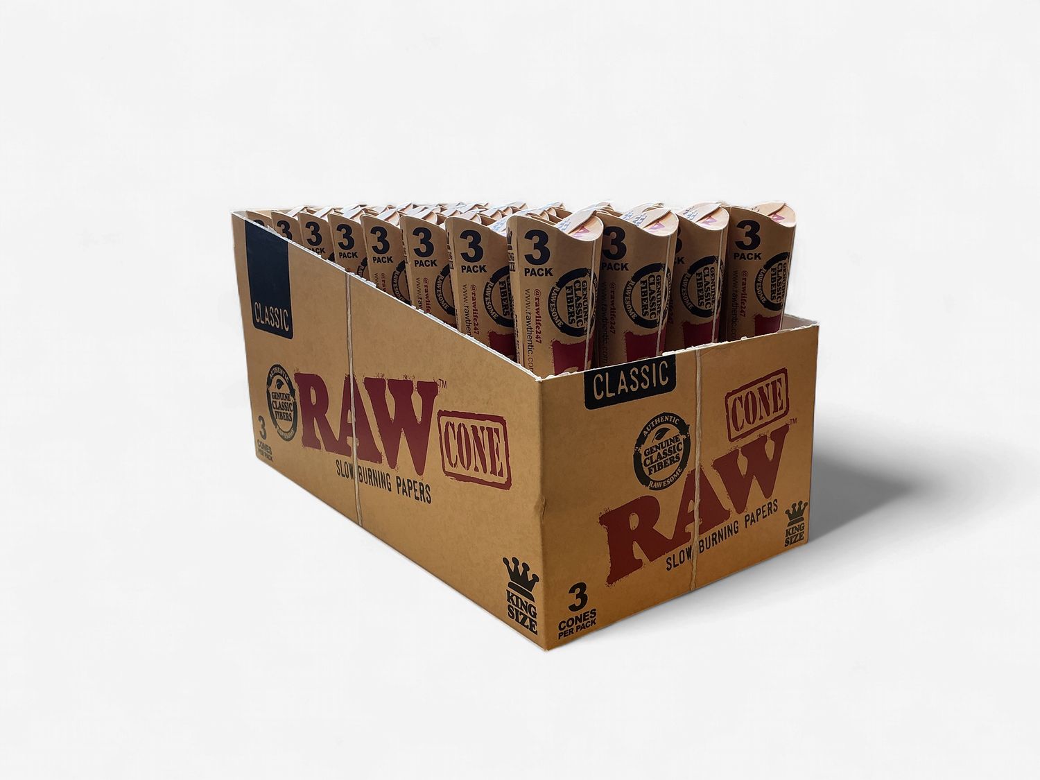 Raw Classic 3pk King Raw Classic 3pk King