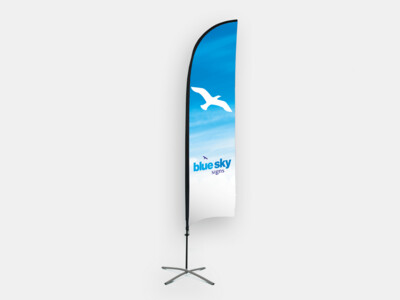 Feather Flag (incl. Pole & Base) - Free Delivery