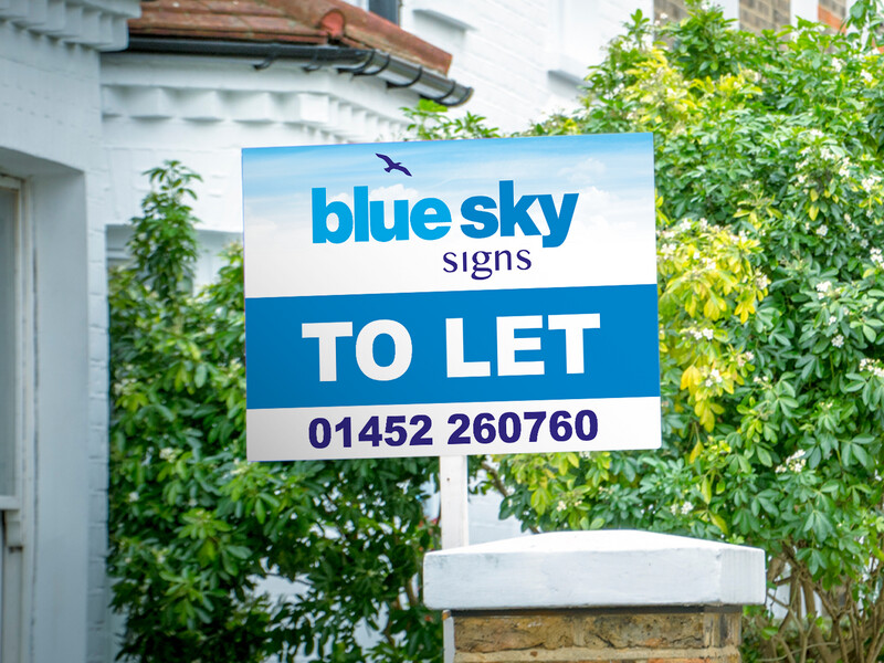 Estate Agent Sales Letting Boards (Pack of 10 incl posts)