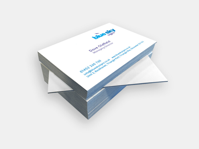 Prestige Triplex Business Cards