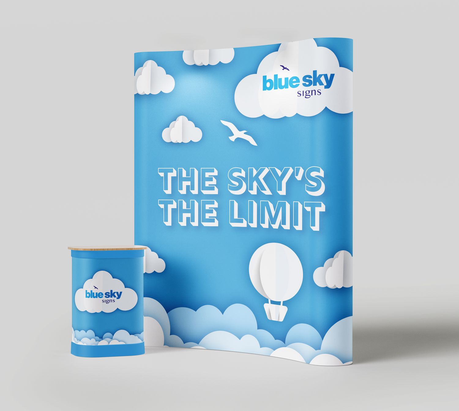 3 x 3 Pop-up Display Stand