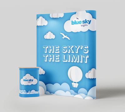 3 x 3 Pop-up Display Stand