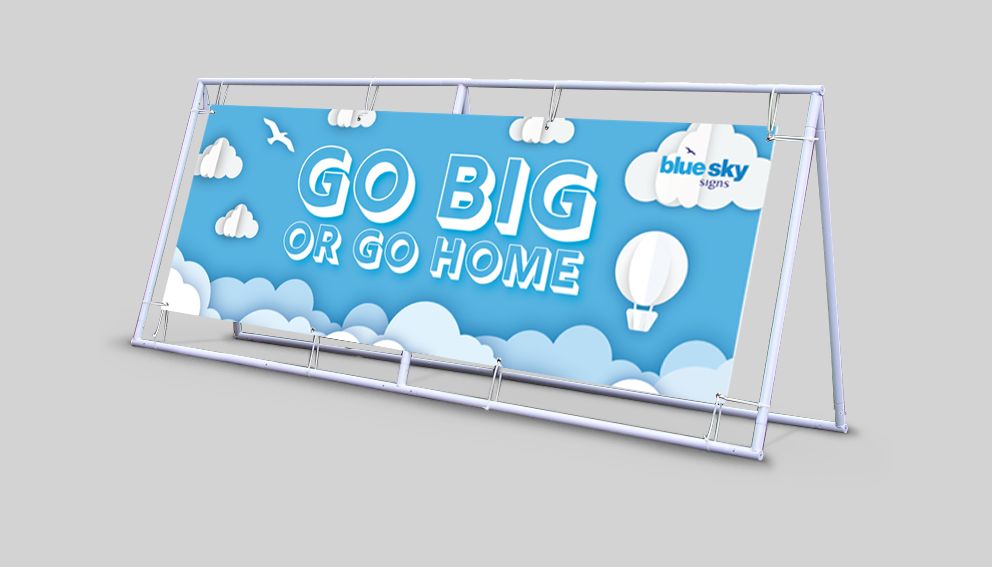 PVC Eyeletted Banner (Re-inforced) PVC Eyeletted Banner (Re-inforced)