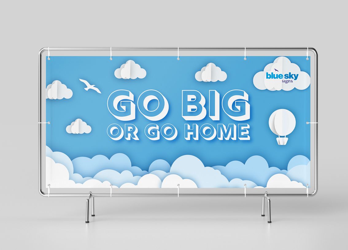 Eco Banner 100% Recyclable & PVC-FREE (Outdoor banner)