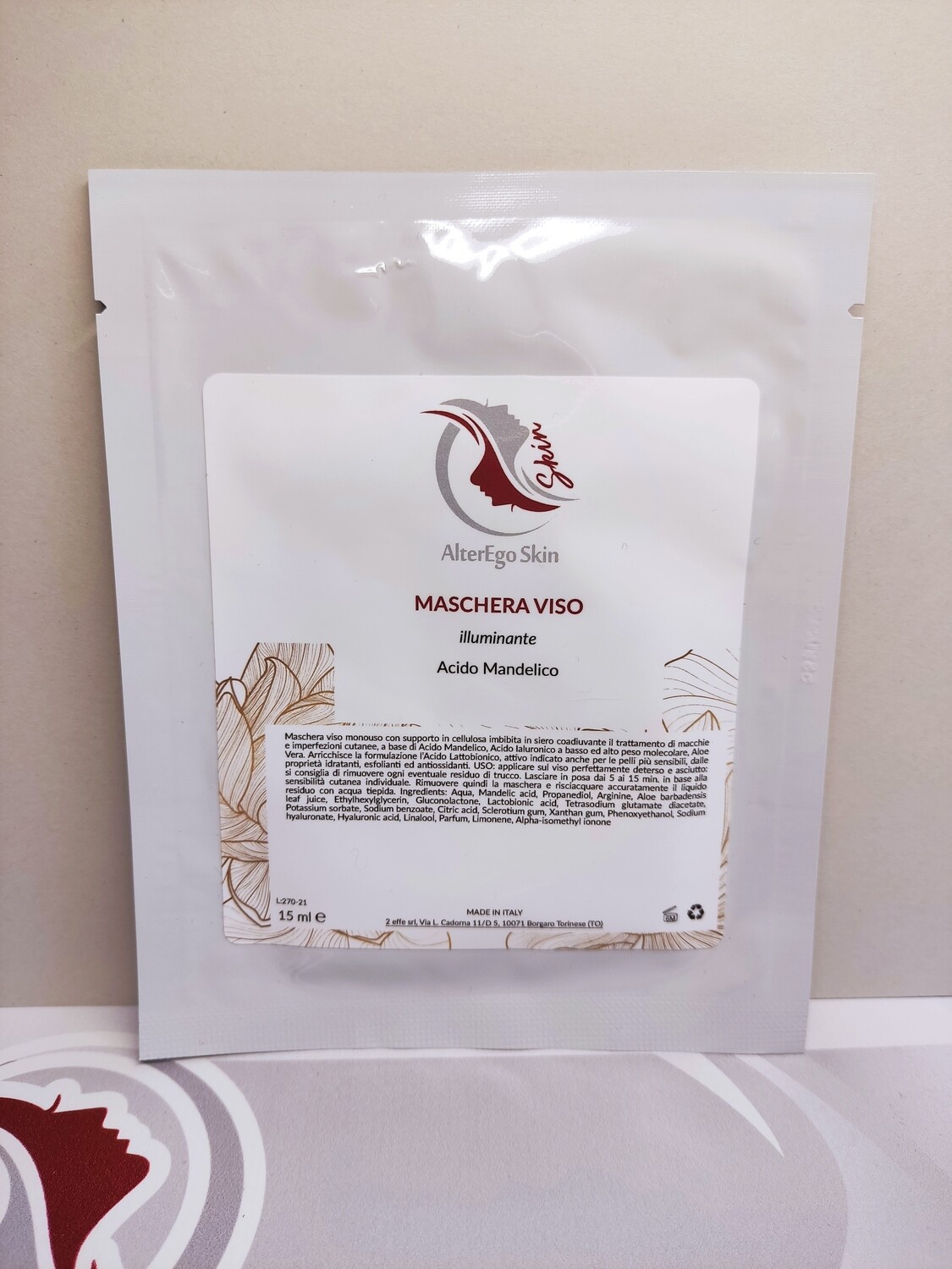 MANDELIC FACE MASK Acido Mandelico Illuminante