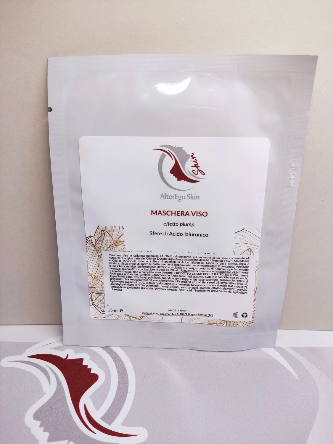 MASCHERA VISO PLUMP Sfere Acido Ialuronico