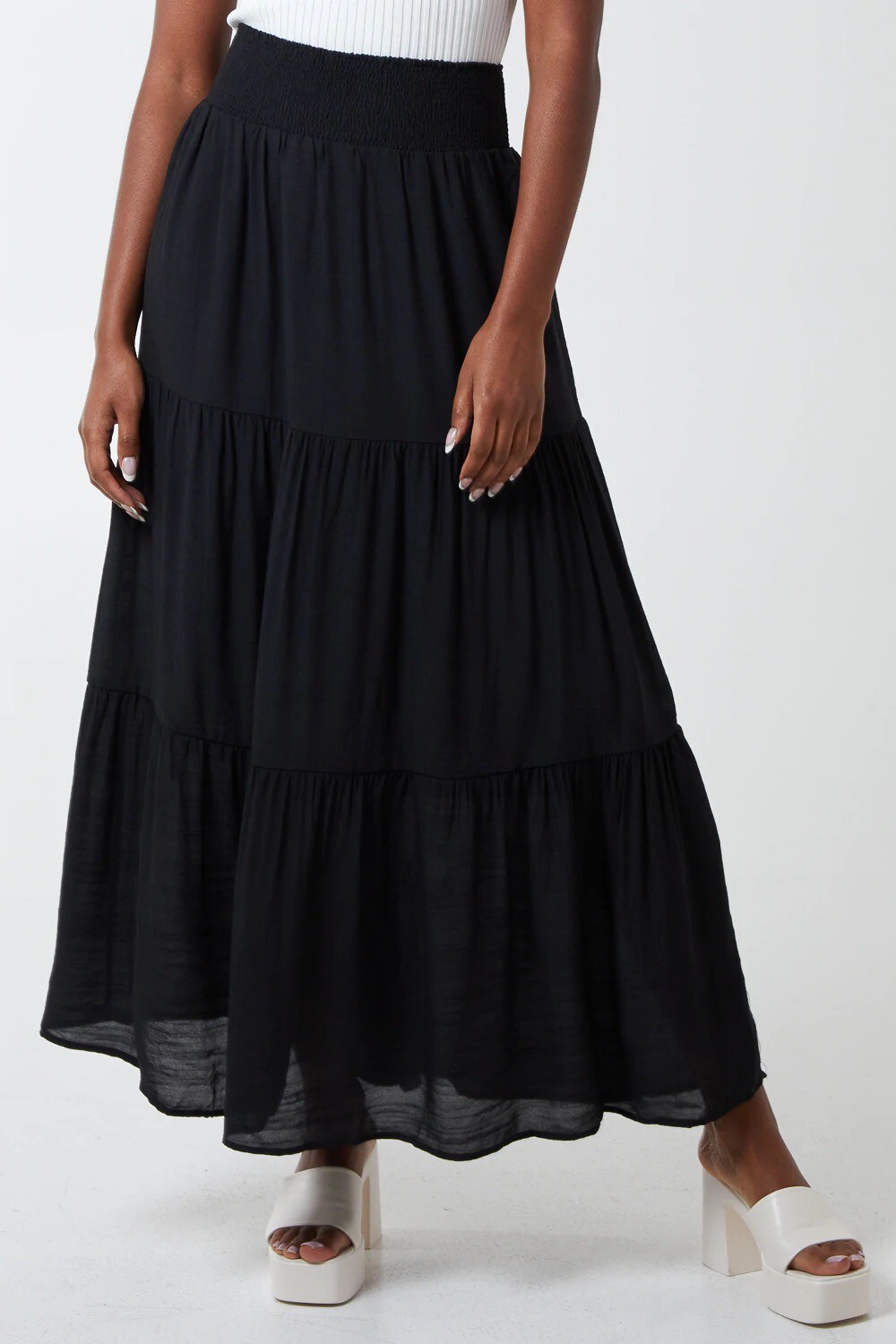 Lorna Maxi Skirt Black