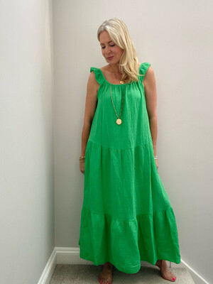Santorini Maxi Dress Emerald