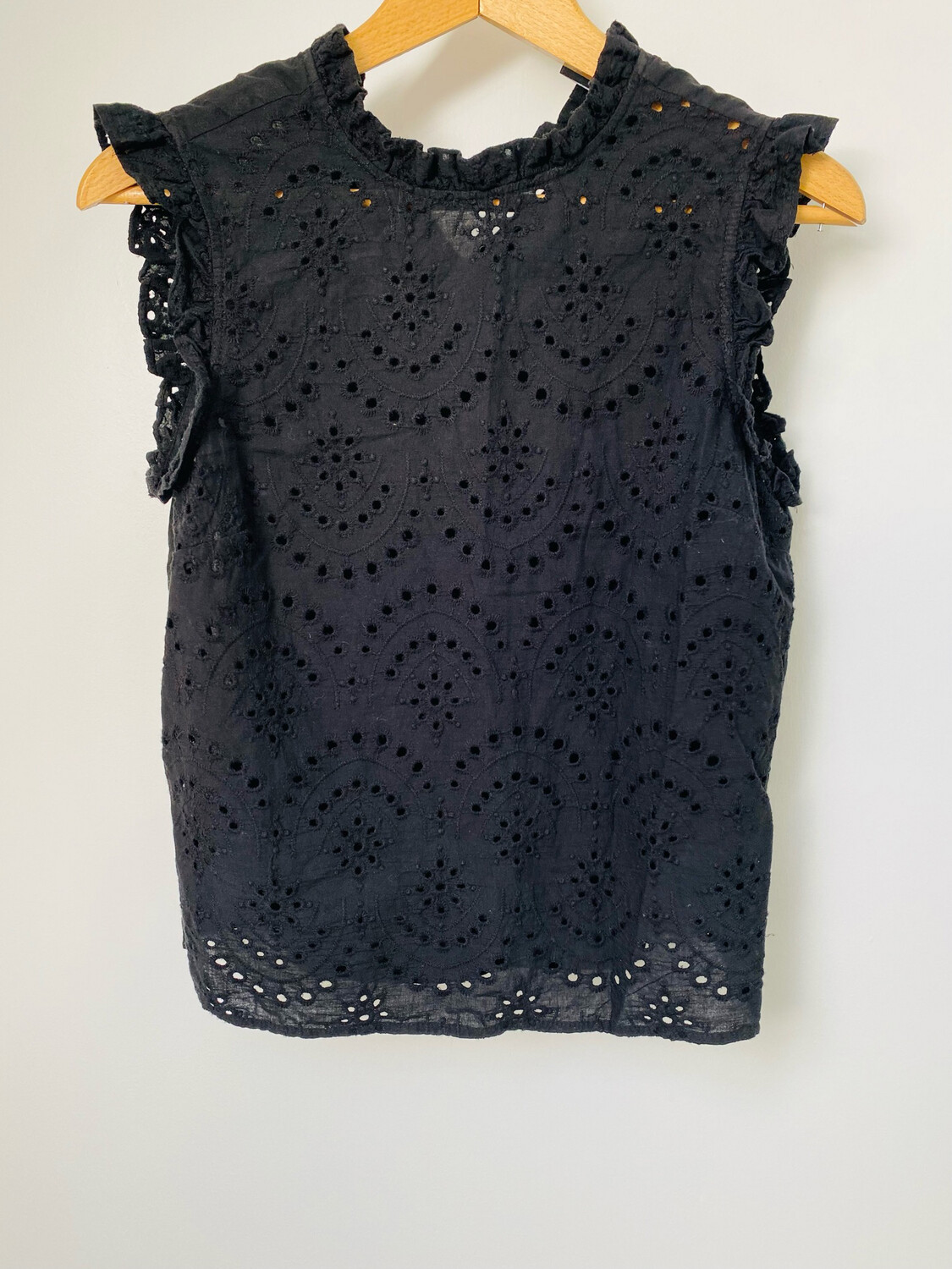New Look Broderie Anglais Blouse Size 10