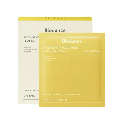BIODANCE. Radiant Vita Niacinamide Real Deep Mask