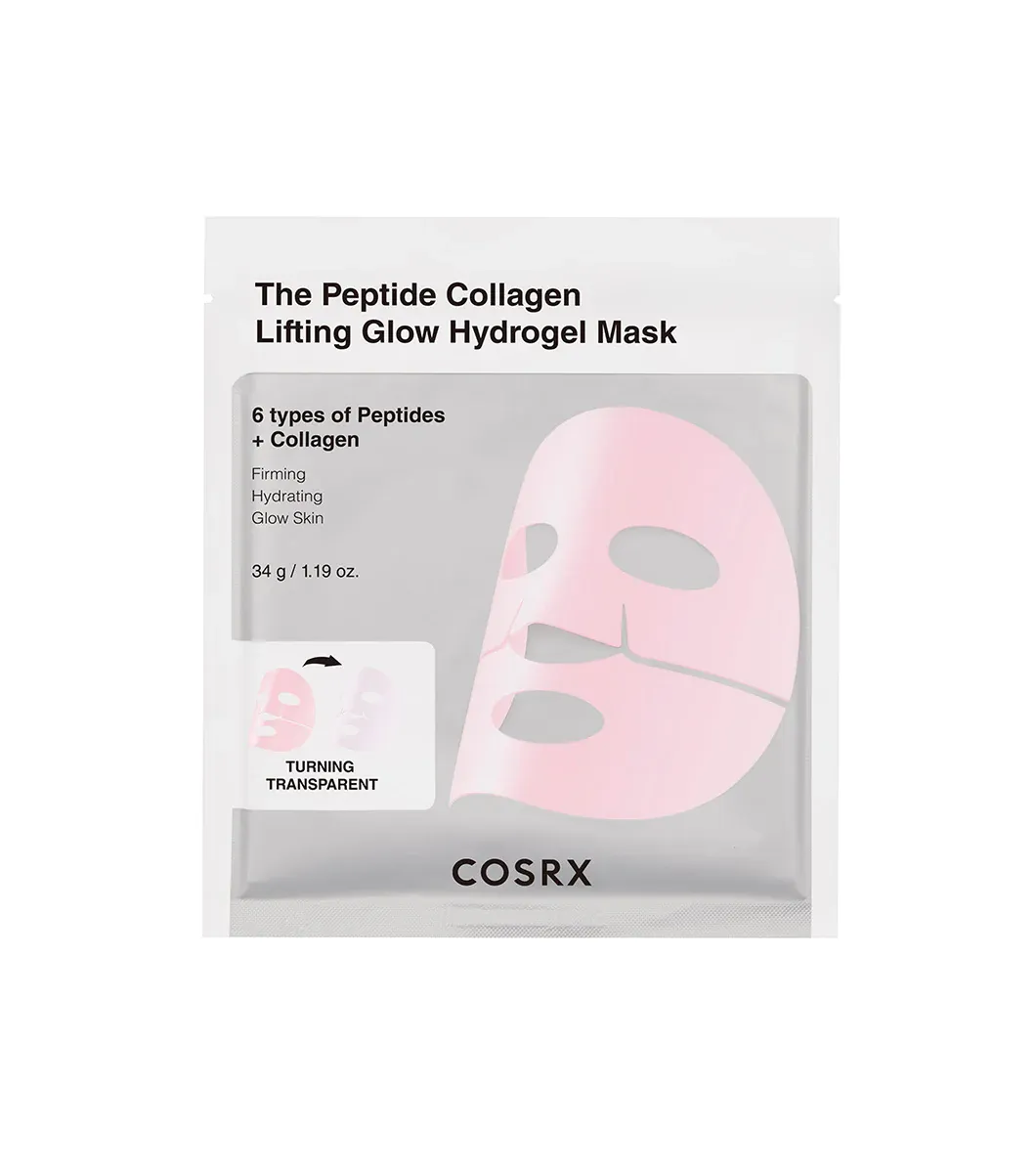 COSRX THE PEPTIDE COLLAGEN LIFTING GLOW HYDROGEL MASK