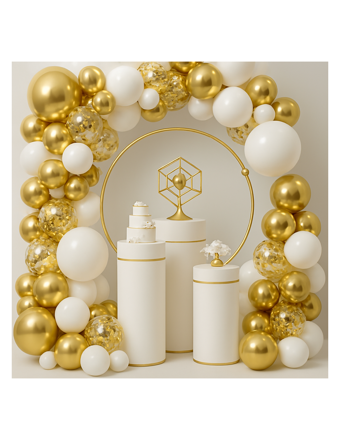 girlanda-balonowa-zlota-biala-zestaw-balonow-luk-xxl-zestaw-102szt