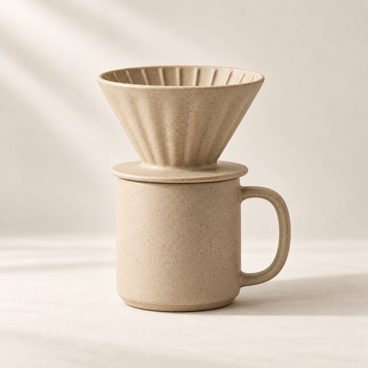 Stoneware Pour-Over Set
