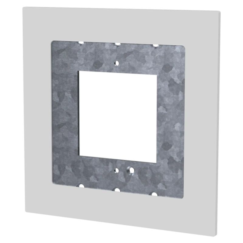 Rithum Switch J-Box Screwless Adaptor Plate - White