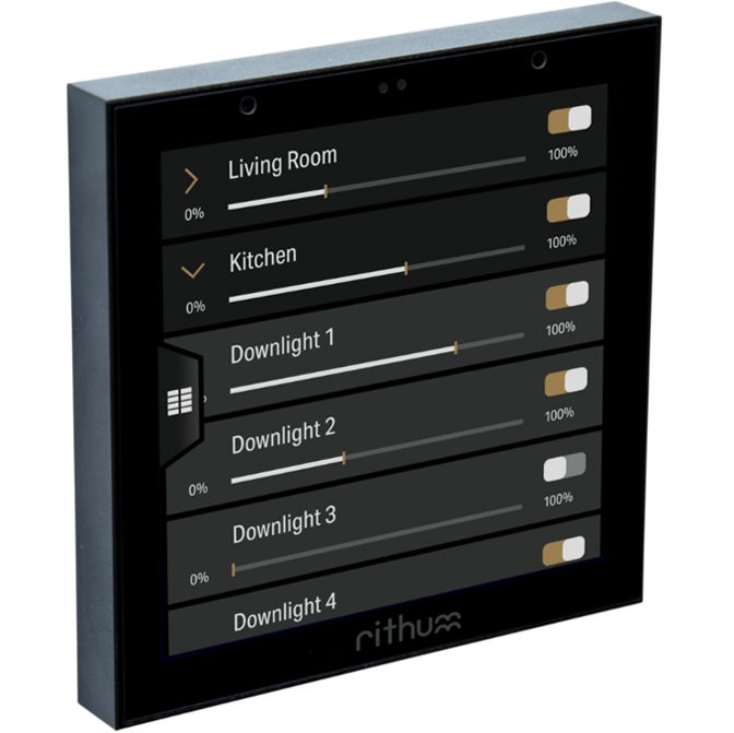 Rithum Switch Pro Smart Home Control Panel with PoE and built-in Speaker for two-way Intercom - DEMO UNIT