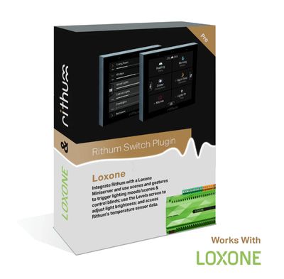 Rithum Switch Plug in - Loxone *INSTALL ONLY