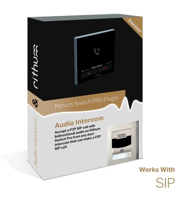 Rithum Switch Plug in - SIP Intercom *INSTALL ONLY