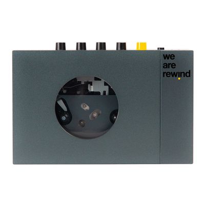 We Are Rewind Portable Cassette Player &amp; Recorder - Keith, Grey