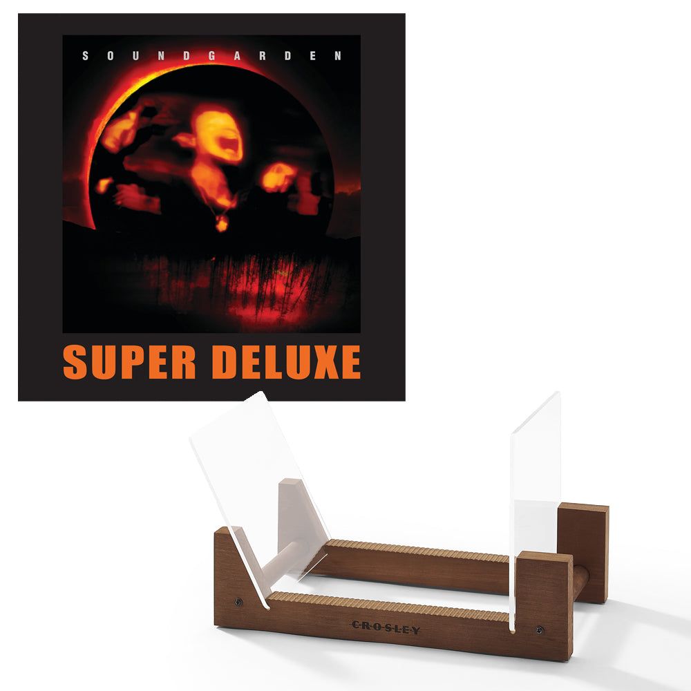 Soundgarden Superunknown - Double Vinyl Album &amp; Crosley Record Storage Display Stand