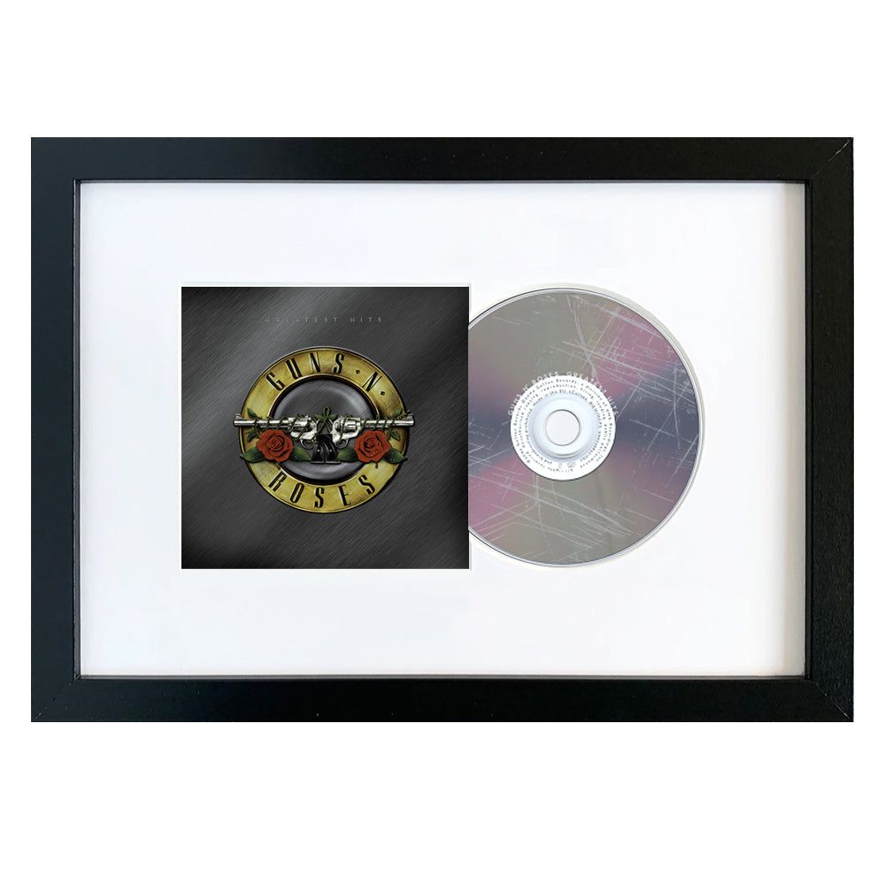 Guns &amp; Roses - Greatest Hits - CD Framed Album Art