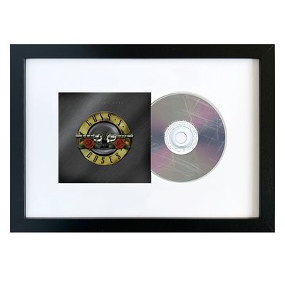 Guns &amp; Roses - Greatest Hits - CD Framed Album Art