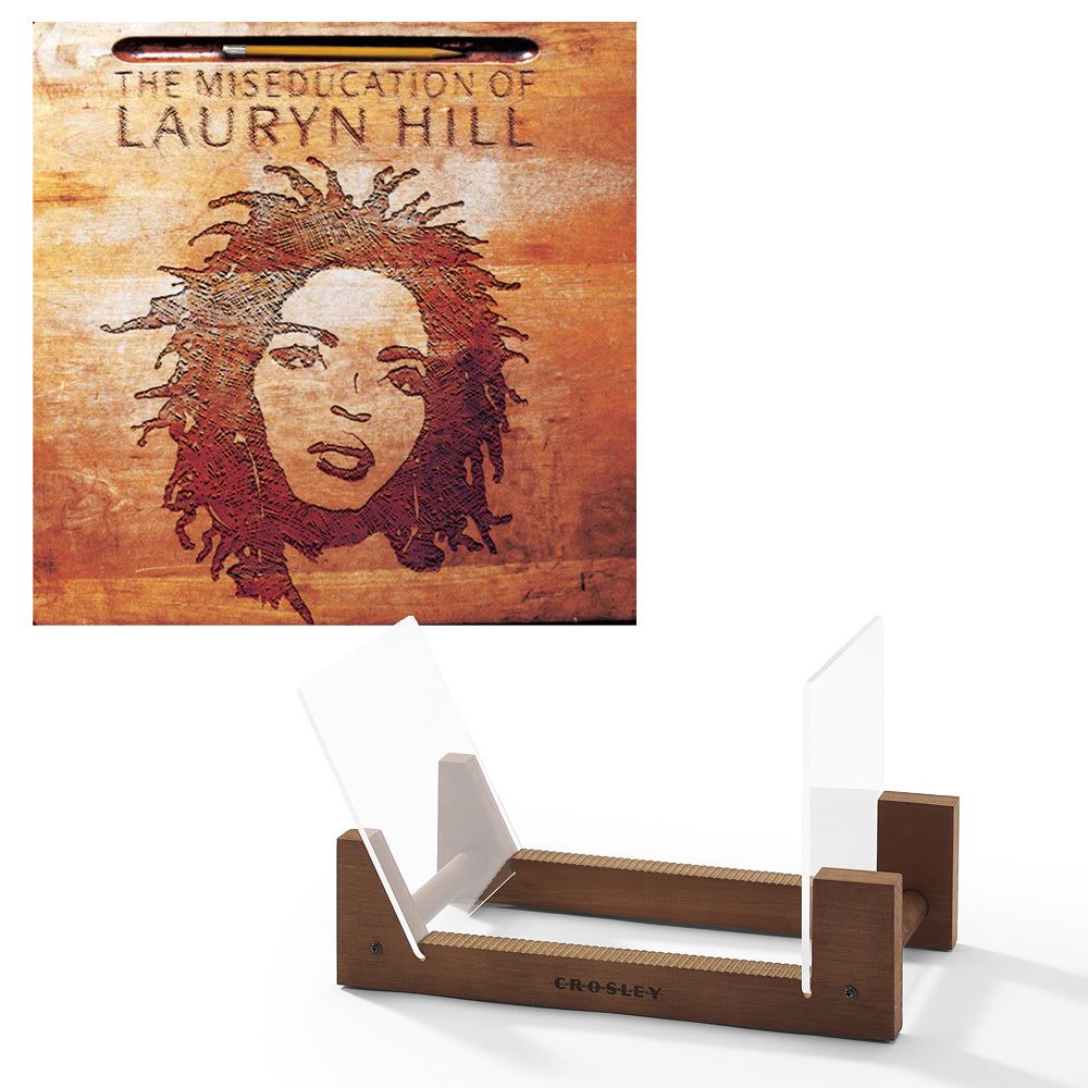 Lauryn Hill The Miseducation Of Lauryn Hill Vinyl Album &amp; Crosley Record Storage Display Stand