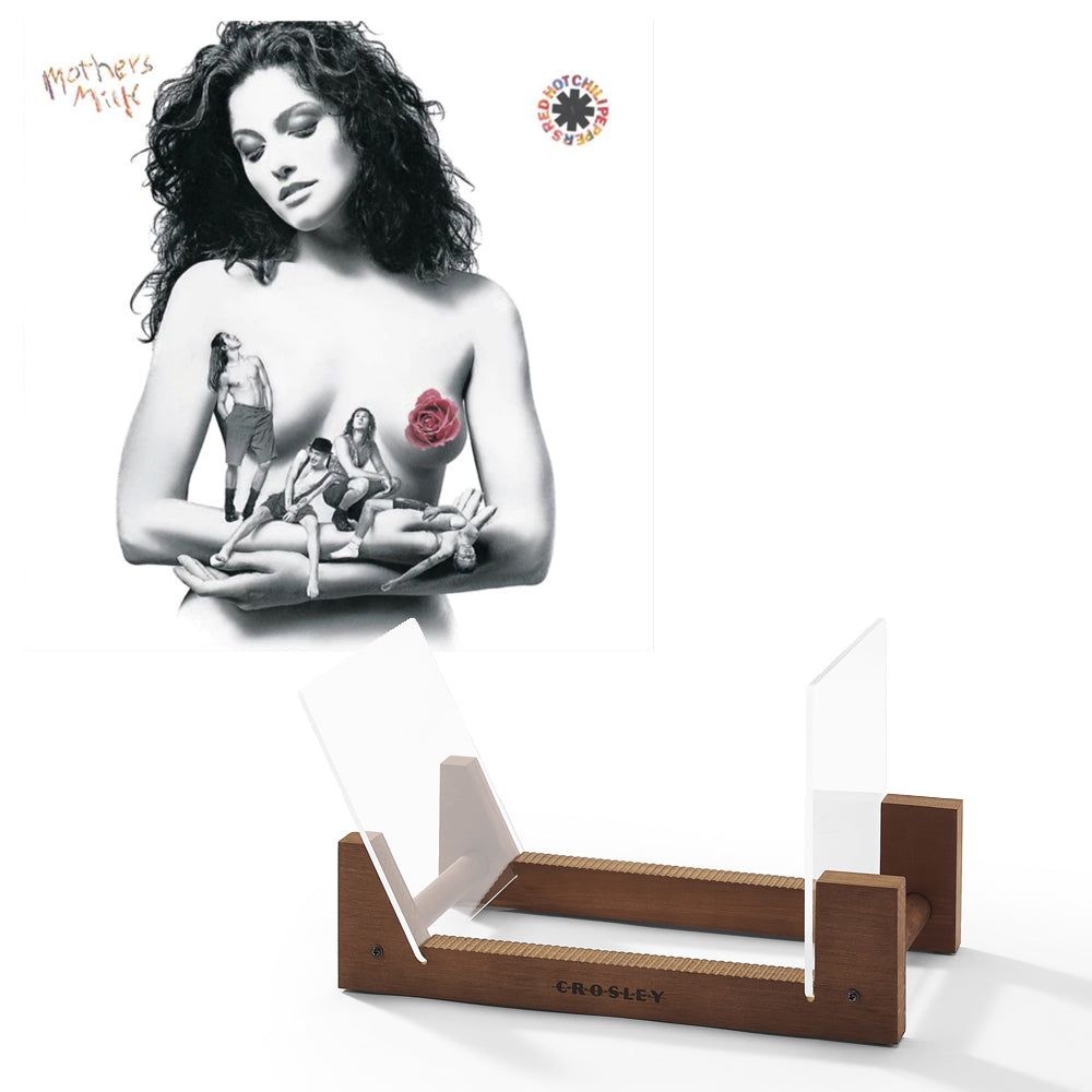 Red Hot Chilli Peppers - Mothers Milk - Vinyl Album &amp; Crosley Record Storage Display Stand